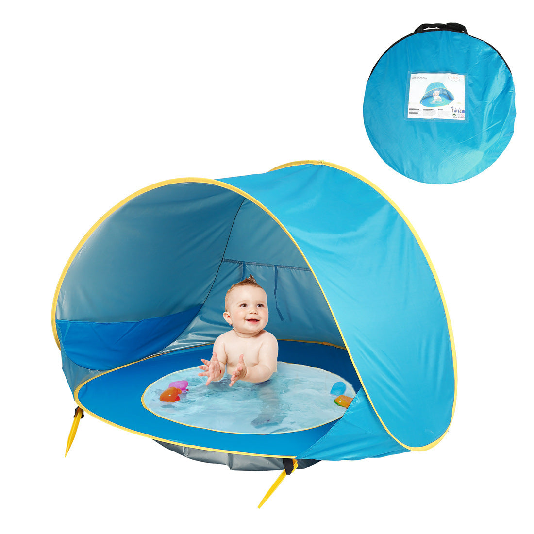 Baby beach UV protection cover