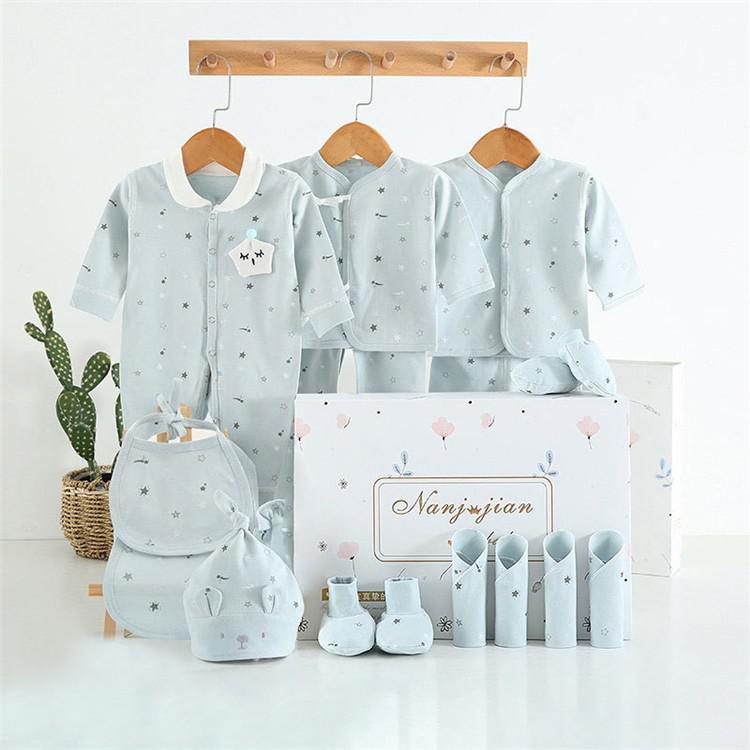 Newborn Baby Clothes Thin Suit Baby Gift Box