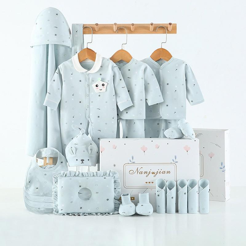 Newborn Baby Clothes Thin Suit Baby Gift Box