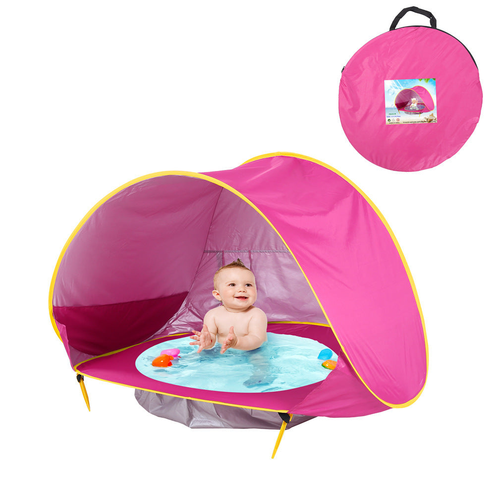 Baby beach UV protection cover