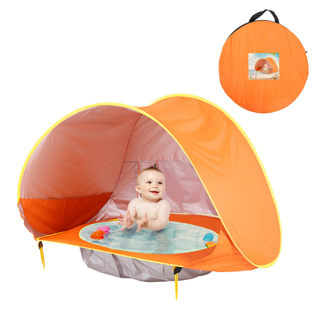 Baby beach UV protection cover