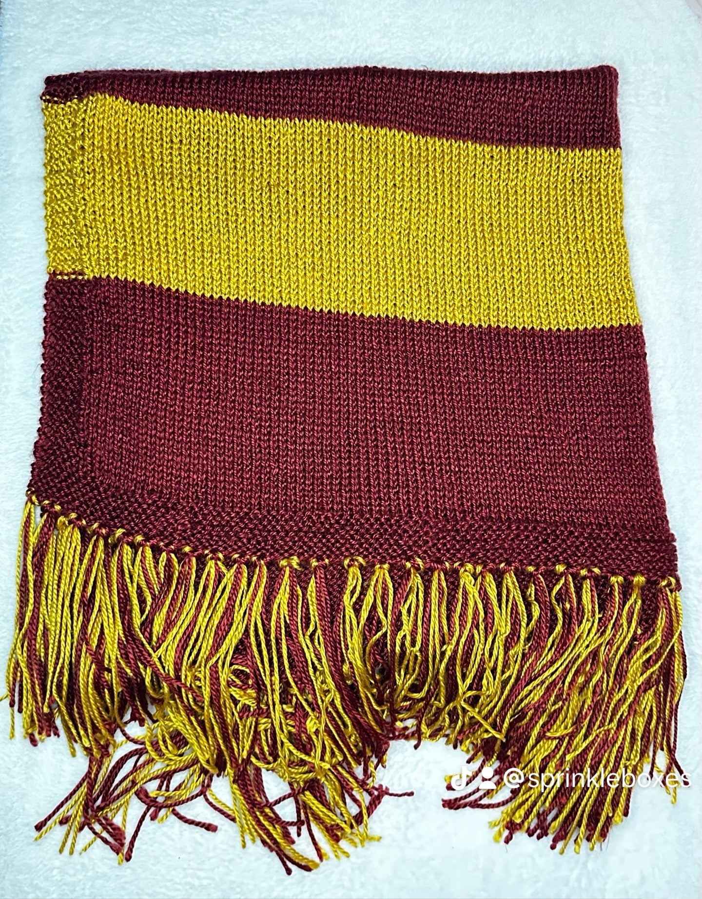 Harry Potter-themed baby blanket