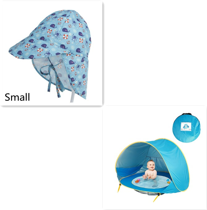 Baby beach UV protection cover